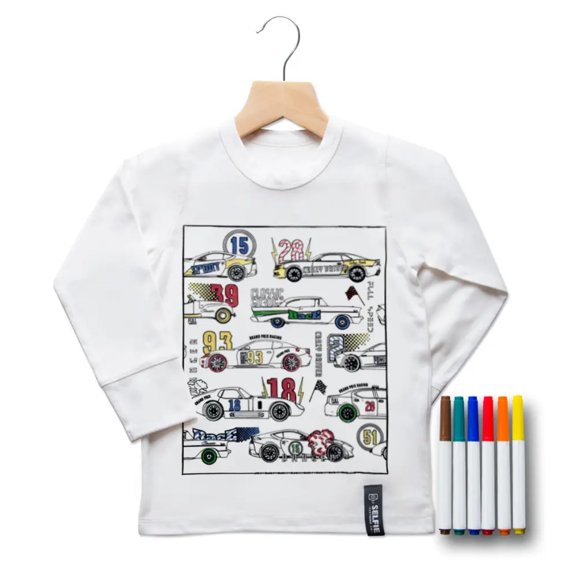 Selfie Clothing - fargelegg ditt eget tøy!