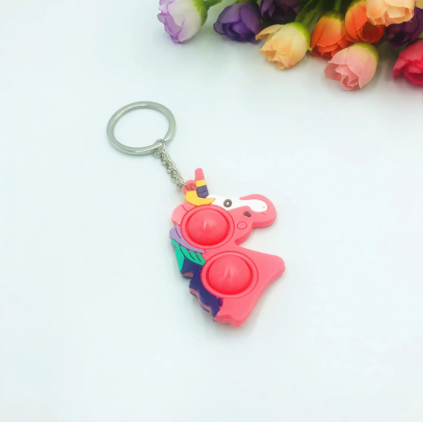 Fidget toy nøkkelringer