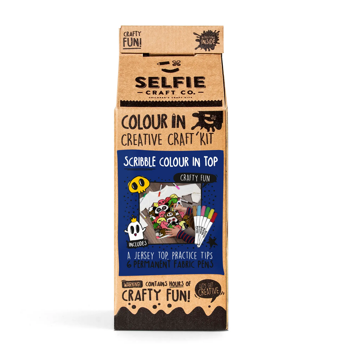 Selfie Clothing - fargelegg ditt eget tøy!