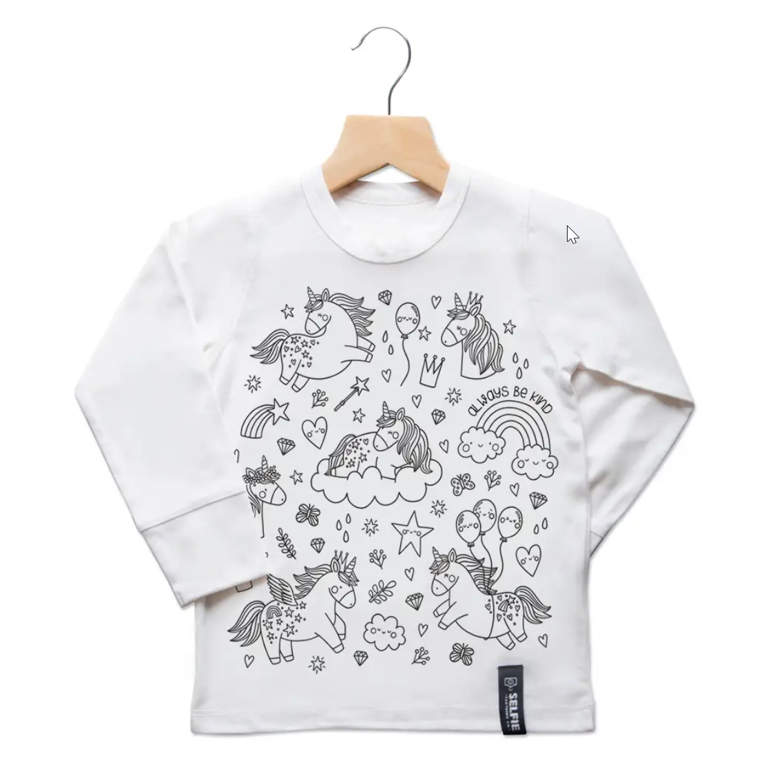 Selfie Clothing - fargelegg ditt eget tøy!