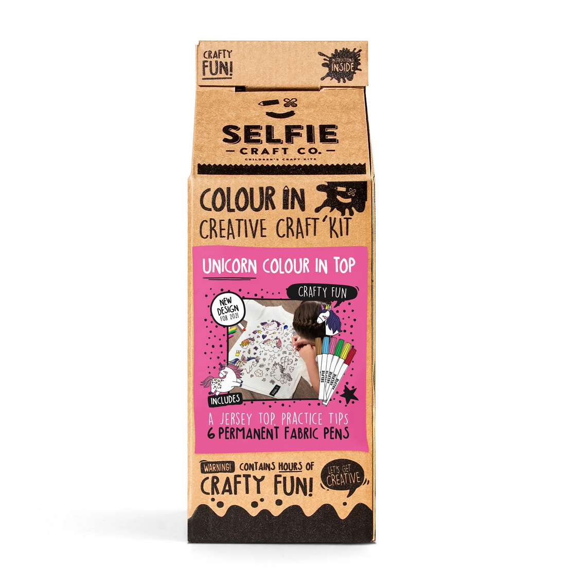 Selfie Clothing - fargelegg ditt eget tøy!