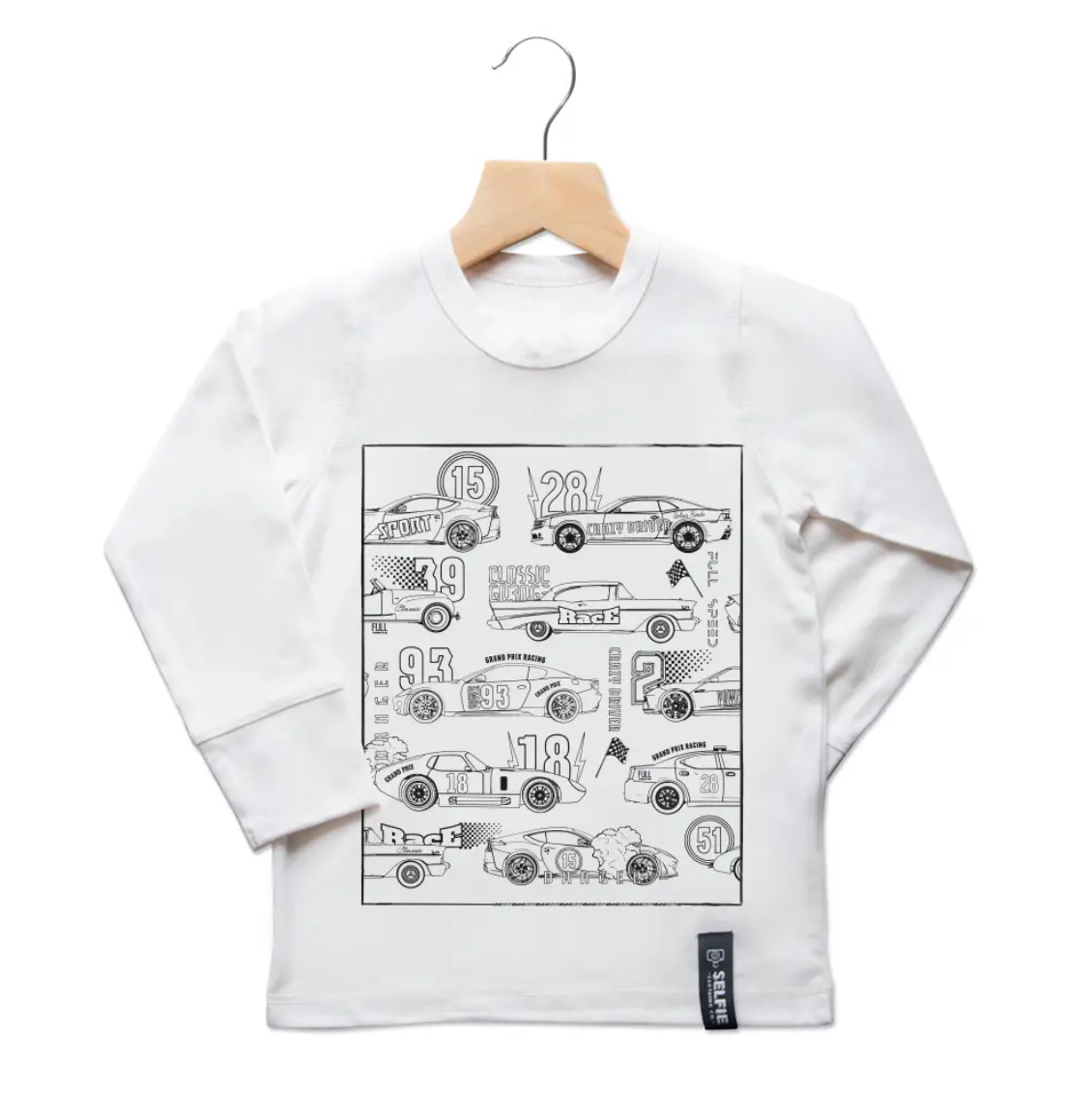 Selfie Clothing - fargelegg ditt eget tøy!
