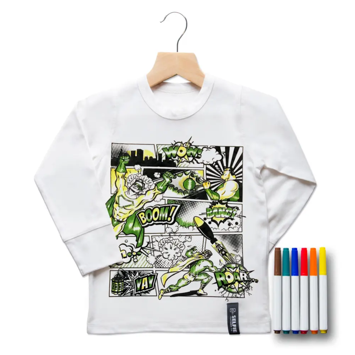 Selfie Clothing - fargelegg ditt eget tøy!