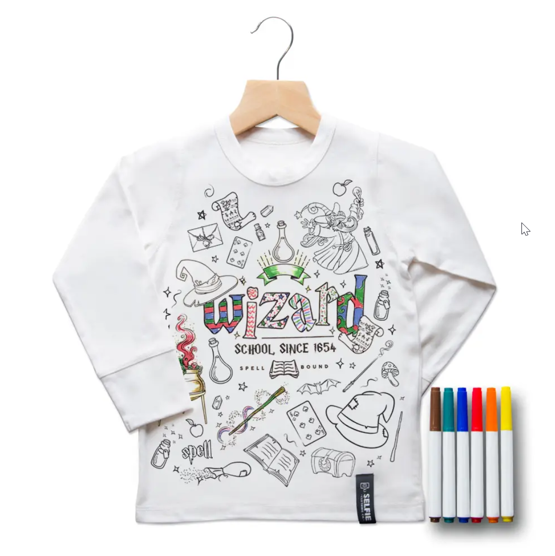 Selfie Clothing - fargelegg ditt eget tøy!