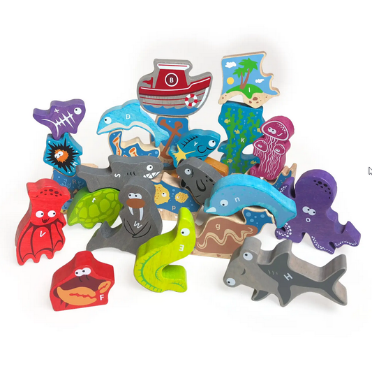 Puslespill i tre - Havet!